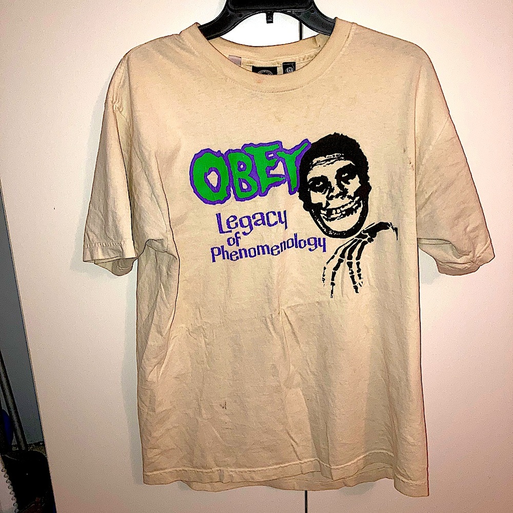 Obey x Misfits limited ed. Men's short sleeve tee